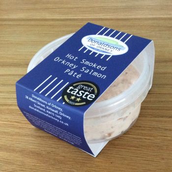 Hot Smoked Orkney Salmon Pate - Great Taste Winner